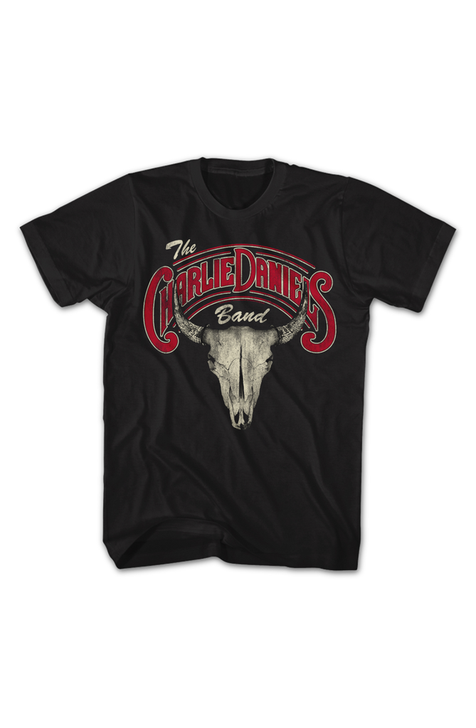 Skull & Logo Charlie Daniels Band T-Shirt