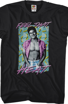 Slater Feel That Heat Saved By The Bell T-Shirt