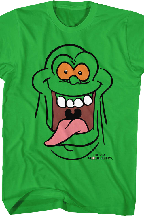 Slimer's Face Real Ghostbusters T-Shirtmain product image