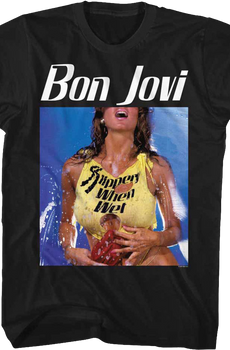 Slippery When Wet Bon Jovi Shirt