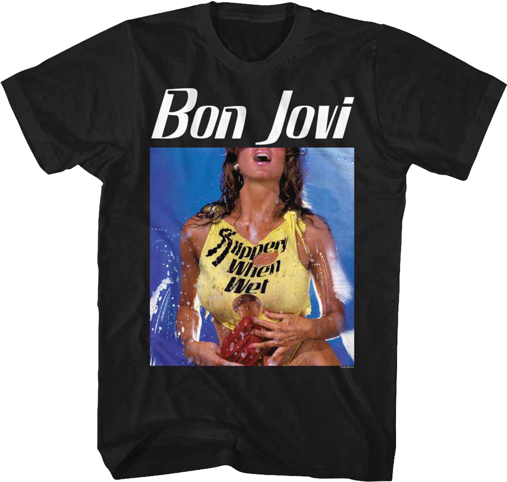 T shirt bon jovi sales