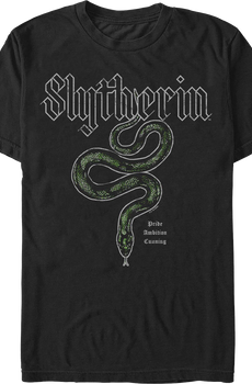 Slytherin Pride Ambition Cunning Harry Potter T-Shirt