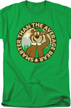 Smarter Than The Average Bear Yogi Bear T-Shirt