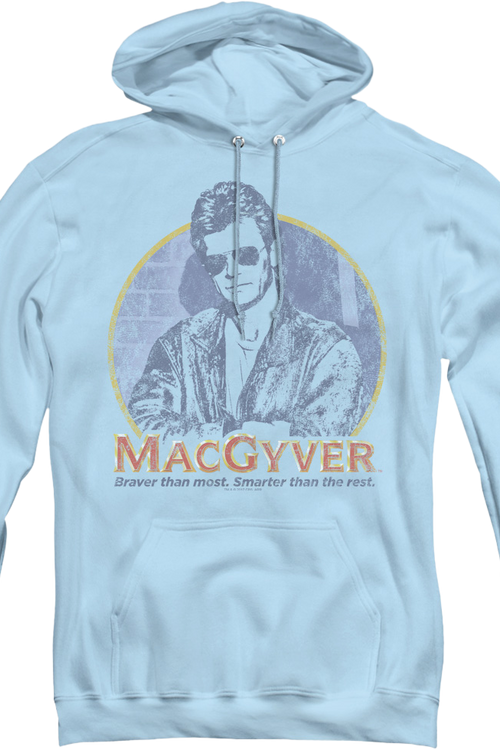 Smarter Than The Rest MacGyver Hoodiemain product image