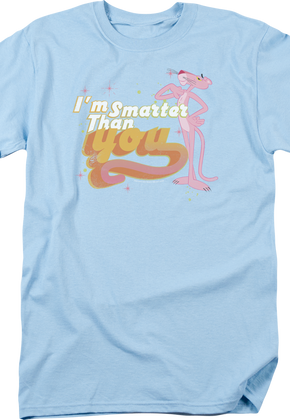 Smarter Than You Pink Panther T-Shirt