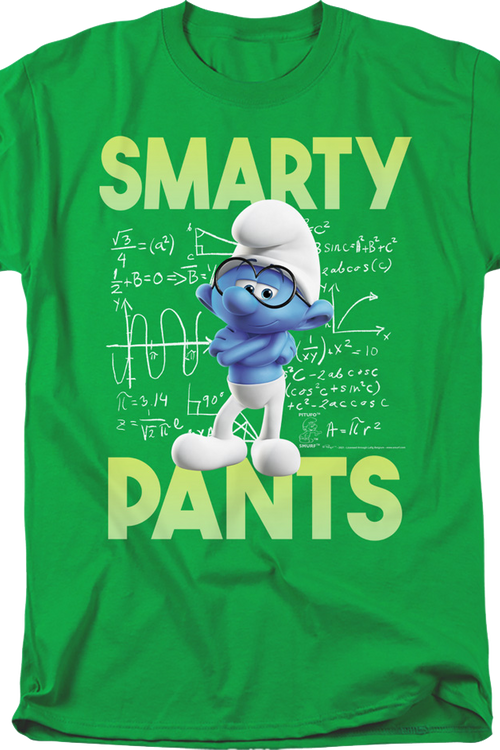 Smarty Pants Smurfs T-Shirtmain product image