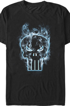 Smoking Skull Logo Punisher Marvel Comics T-Shirt