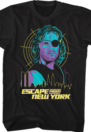 Snake Sketch Escape From New York T-Shirt