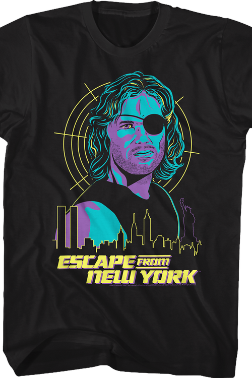 Snake Sketch Escape From New York T-Shirtmain product image