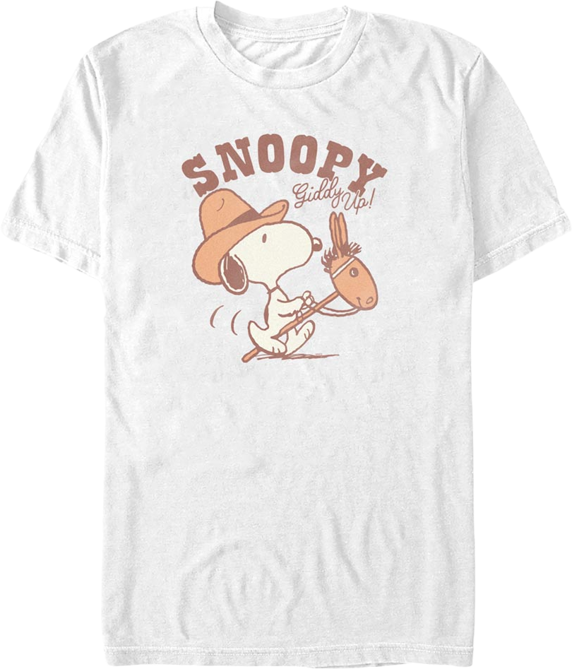 Snoopy Giddy Up Peanuts TShirt