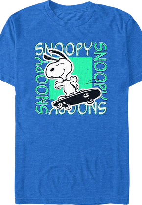 Snoopy's Skateboard Peanuts T-Shirt