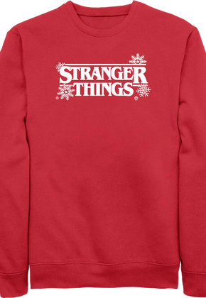 Snowflakes Stranger Things Sweatshirt