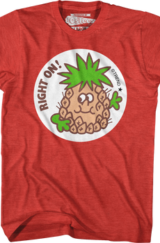 Right On Pineapple Scratch N Sniff T-Shirt