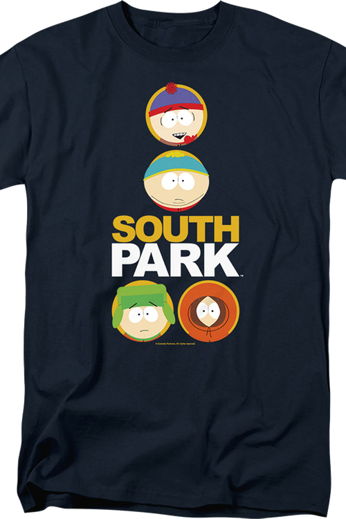Solid Circles South Park T-Shirtmain product image