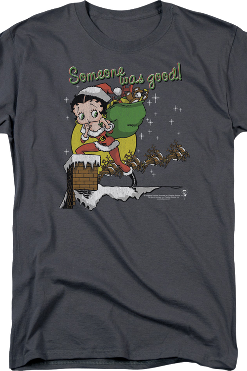 Someone Was Good Betty Boop T-Shirtmain product image