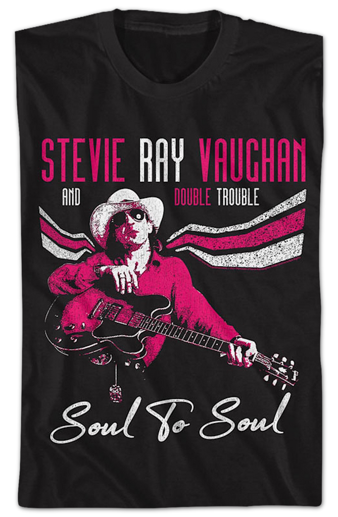 Soul To Soul Stevie Ray Vaughan And Double Trouble T-Shirt
