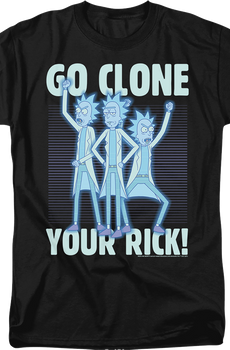 Go Clone Rick And Morty T-Shirt