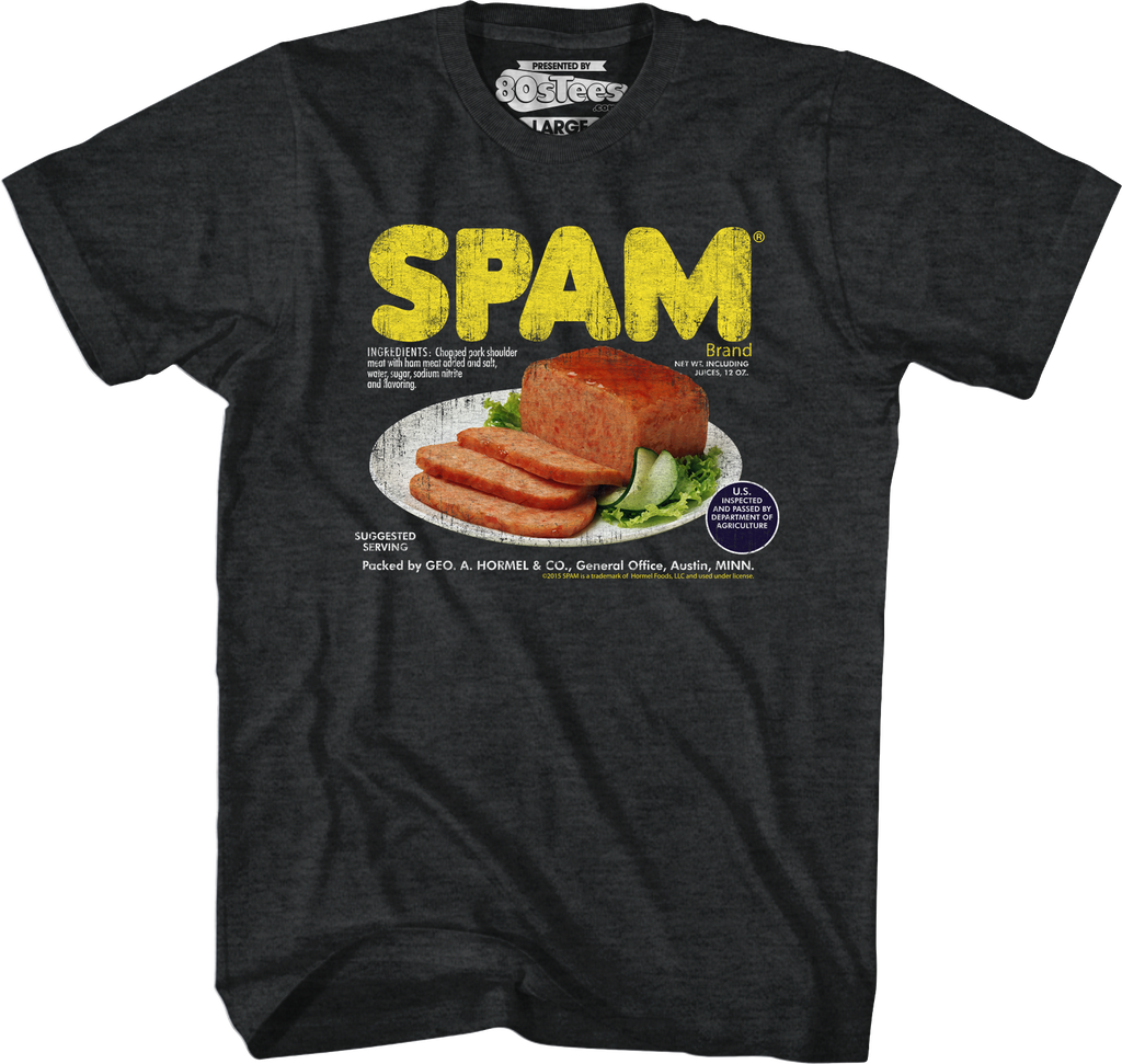 Spam T-Shirt: Spam Brand Mens T-Shirt