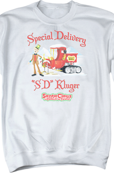 Special Delivery Santa Claus Is Comin' To Town Sweatshirt