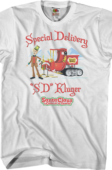 Special Delivery Santa Claus Is Comin' To Town T-Shirt