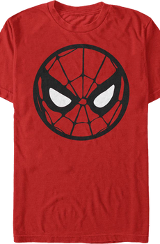 Spider-Man Mask Logo Marvel Comics T-Shirt