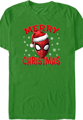 Spider-Man Merry Christmas Marvel Comics T-Shirt