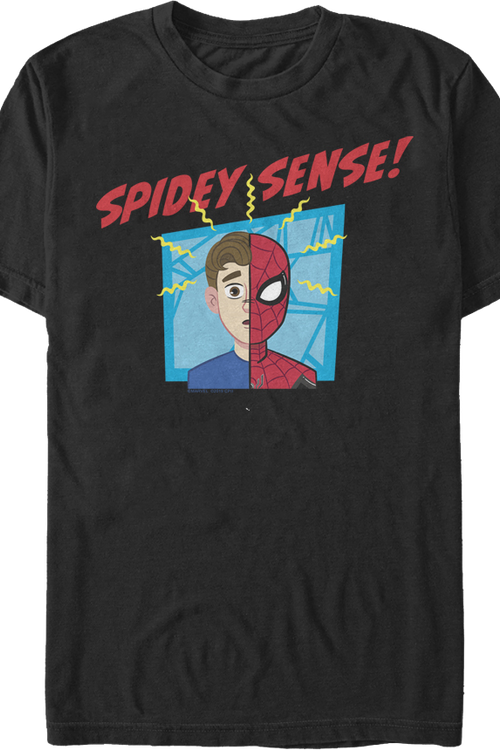 Spider-Man Spidey Sense Marvel Comics T-Shirtmain product image