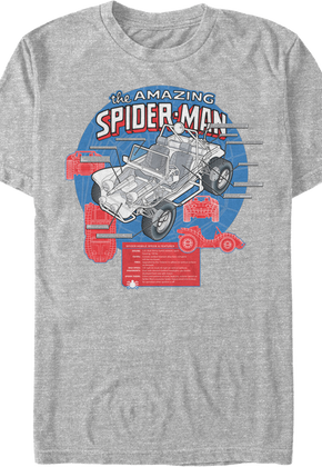 Spider-Mobile Marvel Comics T-Shirt