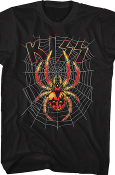 Spider Web KISS Shirt