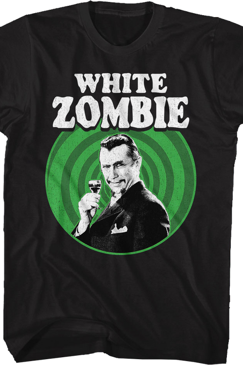 Spiral Poster White Zombie T-Shirtmain product image