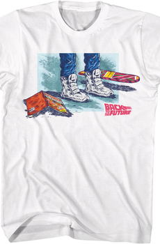 Marty's Sports Almanac Shoes Hoverboard Back To The Future T-Shirt