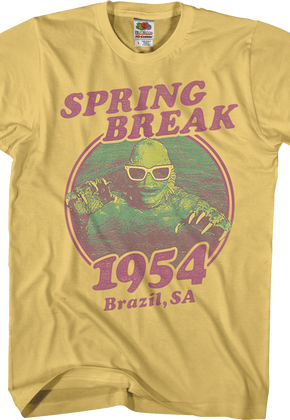 Spring Break 1954 Creature From The Black Lagoon T-Shirt