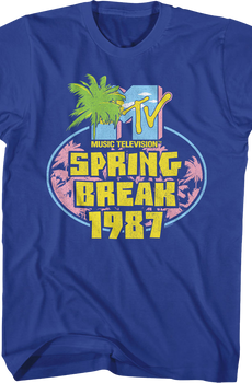 Spring Break 1987 MTV Shirt