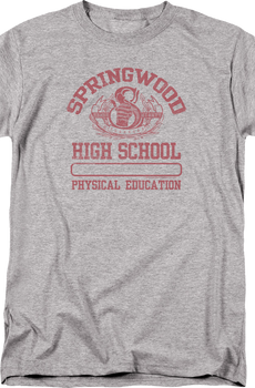 Springwood High School Nightmare On Elm Street T-Shirt