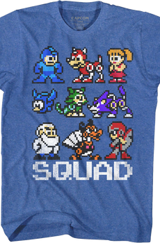 Squad Mega Man T-Shirt