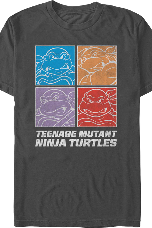 Square Outlines Teenage Mutant Ninja Turtles T-Shirtmain product image