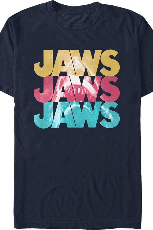 Stacked Logo Jaws T-Shirtmain product image