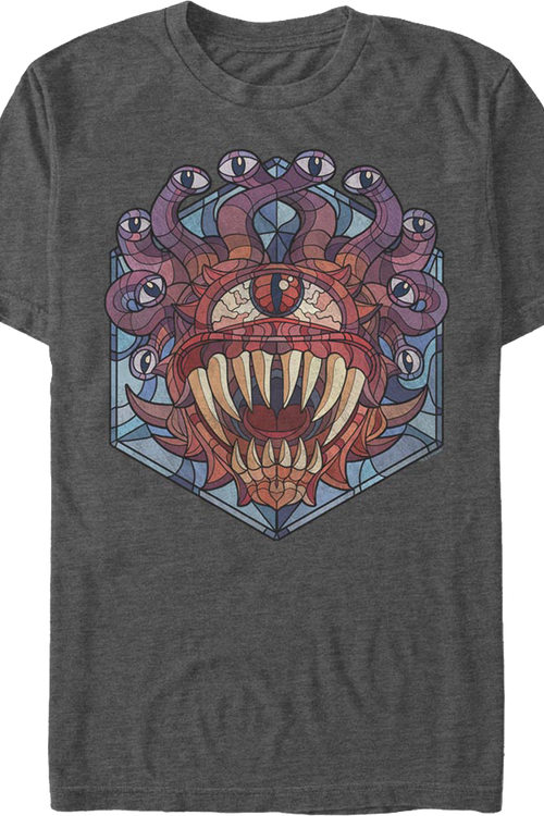 Stained Glass Beholder Dungeons & Dragons T-Shirtmain product image