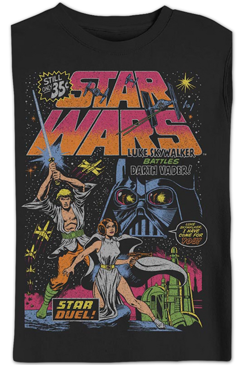 Star Duel Comic Book Cover Star Wars Sweatshirtmain product image