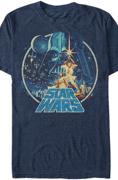 Star Wars A New Hope Poster Art T-Shirt