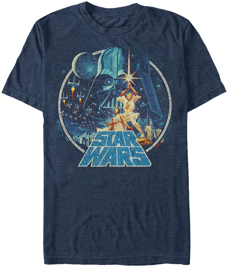 Star Wars A New Hope Poster Art T Shirt