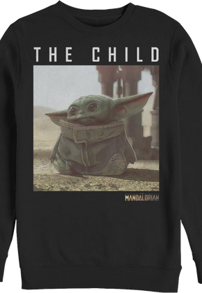Star Wars The Mandalorian The Child Photograph Sweatshirt