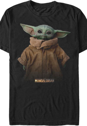Star Wars The Mandalorian The Child Portrait T-Shirt