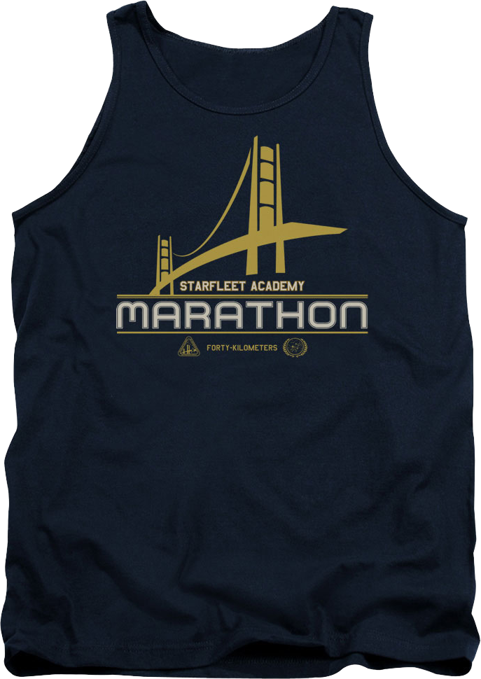 Starfleet Academy Marathon Star Trek The Next Generation Tank Top