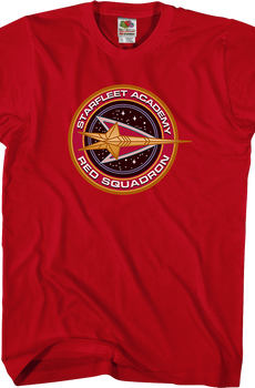 Starfleet Academy Red Squadron Star Trek T-Shirt