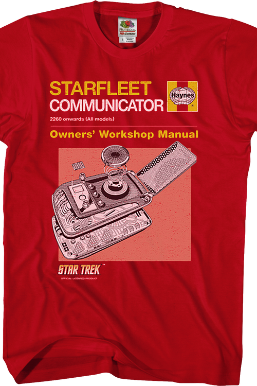 Starfleet Communicator Star Trek T-Shirtmain product image