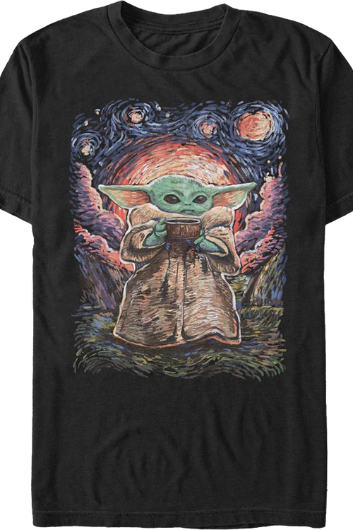 Starry Child The Mandalorian Star Wars T-Shirtmain product image