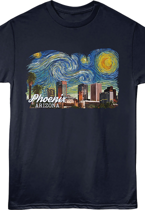 Starry Night Phoenix Arizona T-Shirt