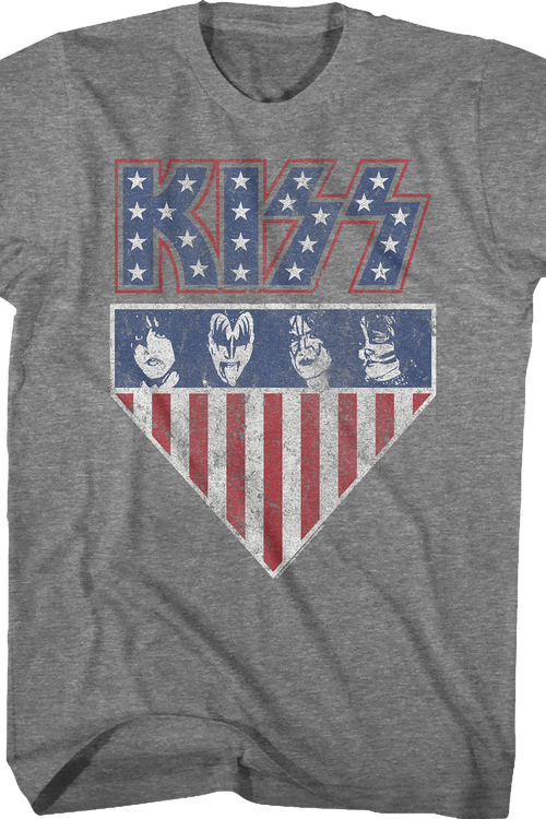 Stars And Stripes KISS T-Shirtmain product image