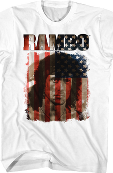 Stars and Stripes Rambo T-Shirt